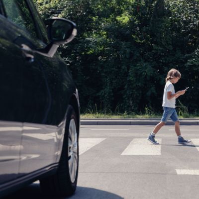 Roseville pedestrian accident lawyer reviewing a crosswalk collision claim