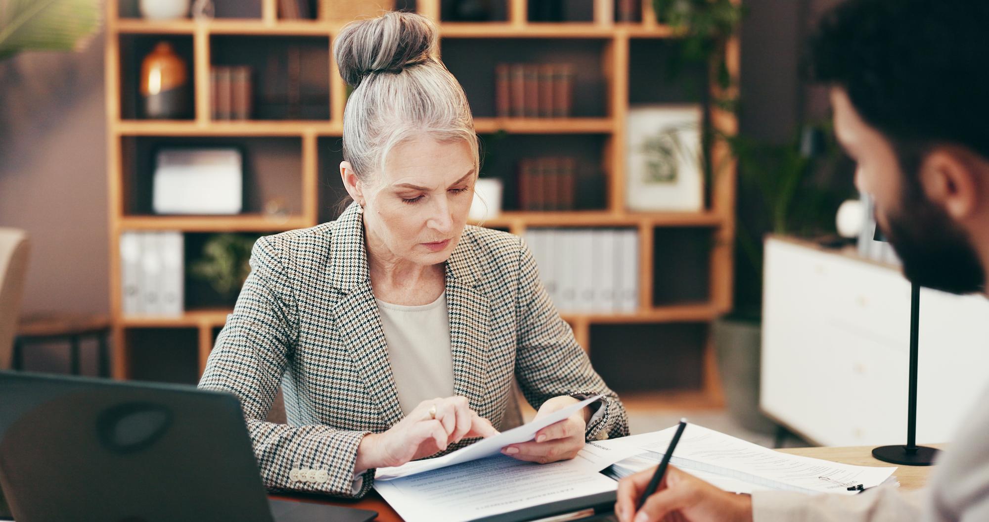 Case review of a denied insurance claim in a law office